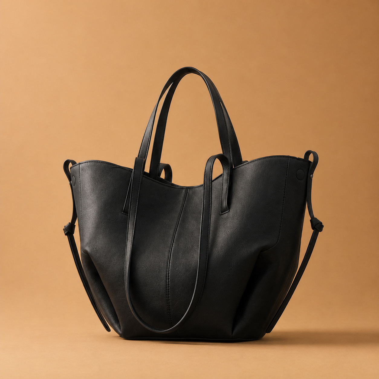 black premium tote bag