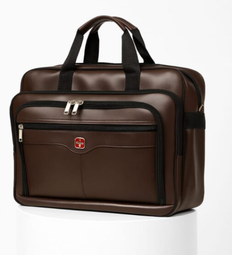 Artificial leather office bag