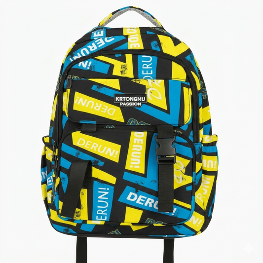 Multiple color collage bag