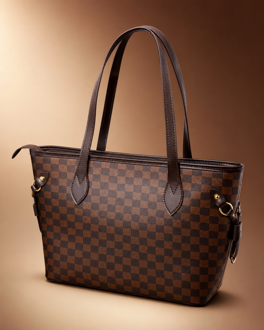 Brown boxes tote bag