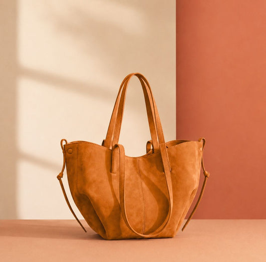 camel tote bag